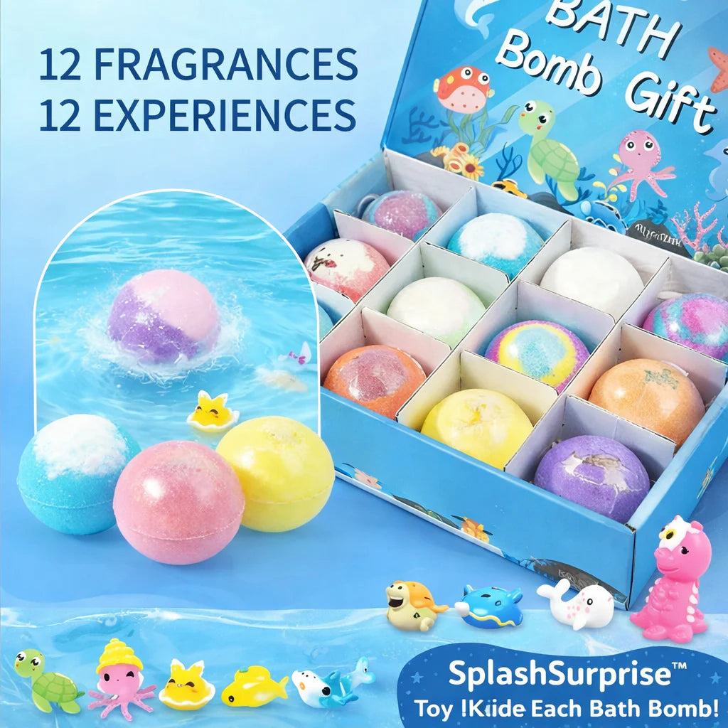 Surprise Bath Bombs with Toys